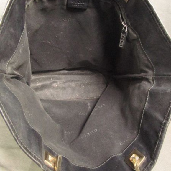 🛑SOLD🛑  GUCCI Large Canvas Monogram Tote - Picture 5 of 7